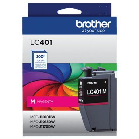 Brother LC401M Standard Yield Magenta Ink Cartridge