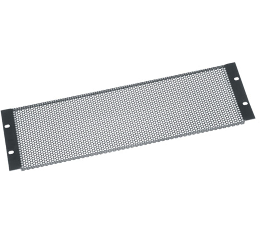 Middle Atlantic 3 RU Rack Vent Panel, Perforated With 64% Open Area