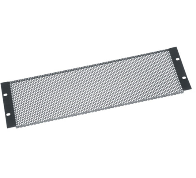 Middle Atlantic 3 RU Rack Vent Panel, Perforated With 64% Open Area
