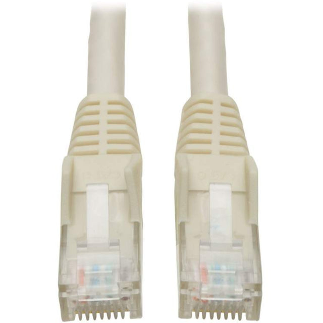 Tripp Lite 7ft Cat6 Patch Cable M/m White Gigabit Molded Snagless Pvc Rj45