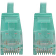 Tripp Lite N261-S25-AQ Cat6a 10G Snagless Molded Slim UTP Etherne