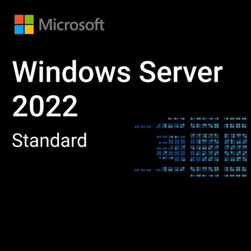 Microsoft Windows Server 2022 Standard 64-bit - License - 24 Core - OEM - DVD-ROM - PC