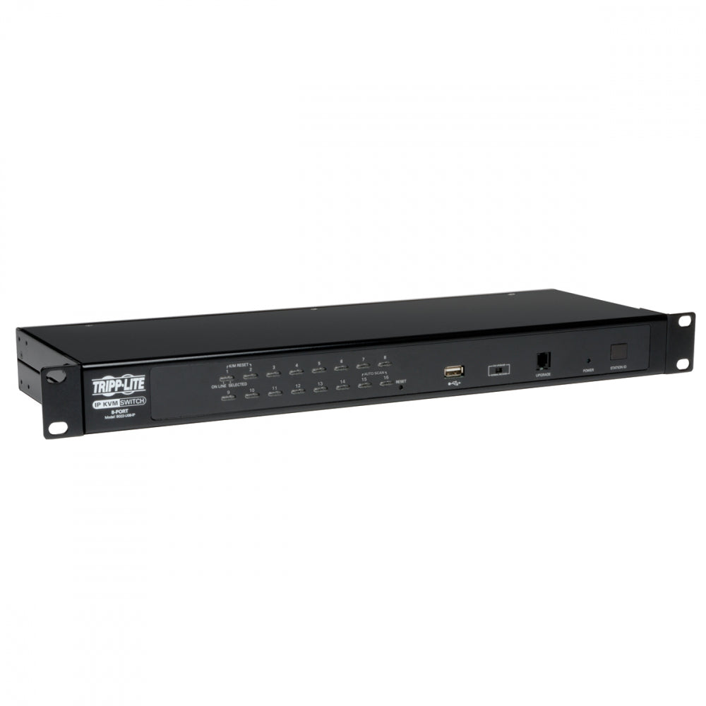 Tripp Lite 16-Port Rackmount KVM Switch W/ Built In IP And On Screen Display 1U