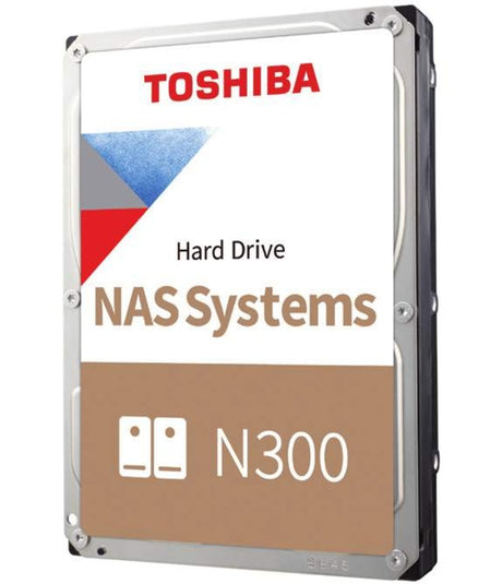 Toshiba N300 10TB 7200RPM SATA III 6Gb/s 3.5 Internal NAS Hard Drive