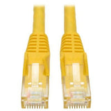 Tripp Lite Connectivity 14ft Cat6 Patch Cable Mm Yellow Gigabit Molded Snagless Pvc Rj45