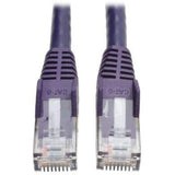 Tripp Lite 14ft Cat6 Patch Cable Mm Purple Gigabit Molded Snagless Pvc Rj45