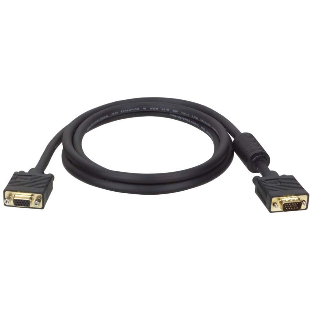 Tripp Lite VGA Coax Monitor Extension Cable, High Resolution Cabl P500-025