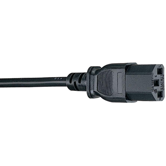 Tripp Lite Standard Computer Power Extension Cord Lead Cable, 10A