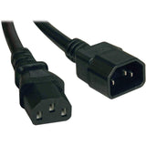 Tripp Lite Standard Computer Power Extension Cord Lead Cable, 10A P004-002