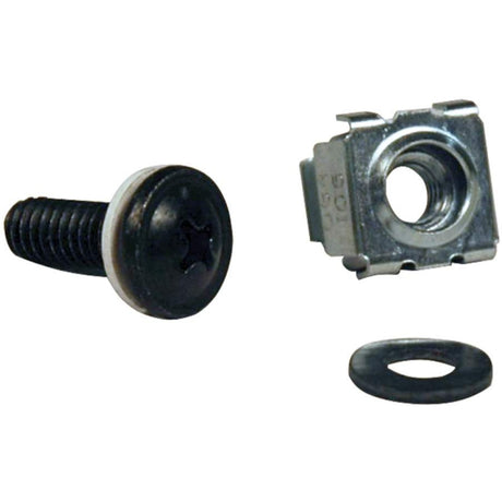 Tripp Lite XU0147 Rack Enclosure Square Hole Hardware M5 Screws Washers 50p