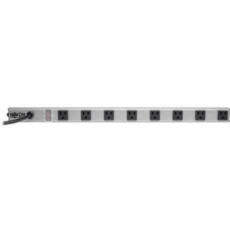 Tripp Lite Power Strip 120V Right Angle 5-15R 8 Outlet 15' Cord 24 Length - PS2408RA