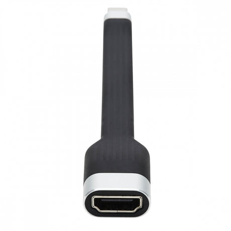 Tripp Lite USB-C To HDMI Flat Adapter Cable, M/F, Black, 5 In U444-F5N-HDR