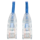 Tripp Lite Connectivity 4ft Cat6 Patch Cable Slim Blue Gigabit Molded Snagless Utp Pvc M/m