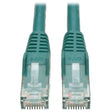 Tripp Lite 50ft Cat6 Patch Cable M/m Green Gigabit Molded Snagless Pvc Rj45