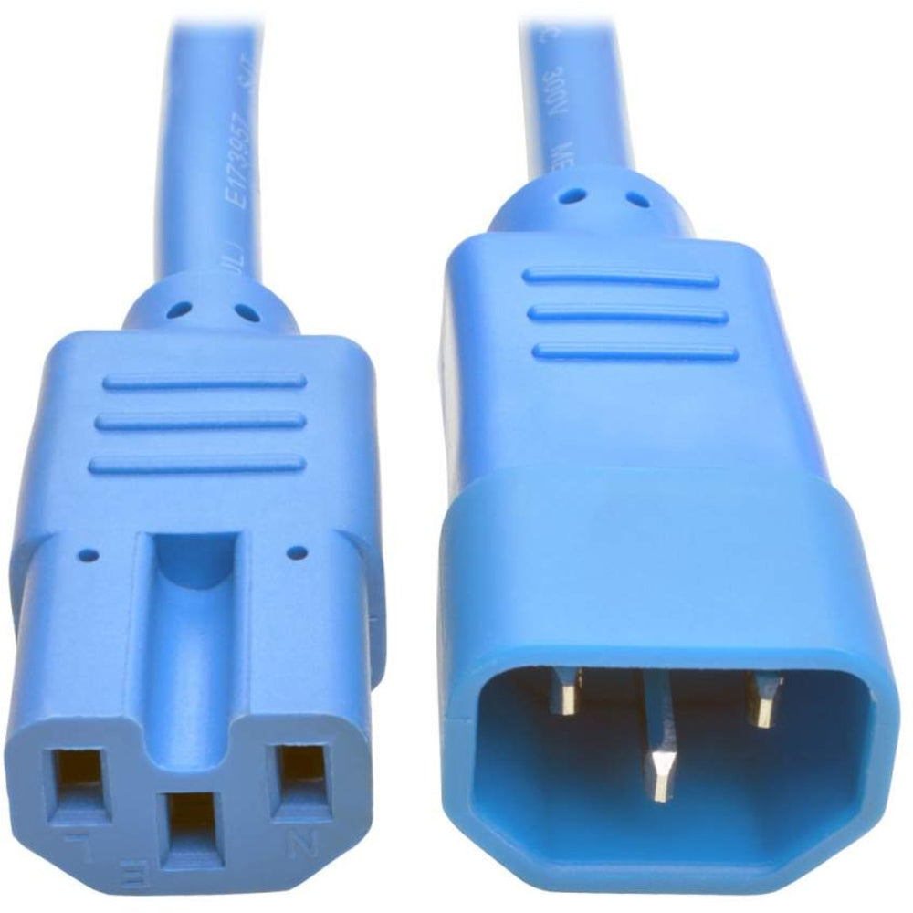 Tripp Lite 6ft Heavy Duty Power Cord C14 C15 Blue (P018006ABL)