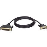 Tripp Lite AT Serial Modem Gold Cable DB25 To DB9