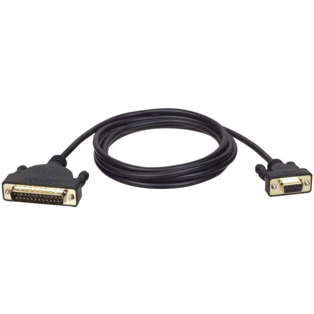 Tripp Lite AT Serial Modem Gold Cable DB25 To DB9