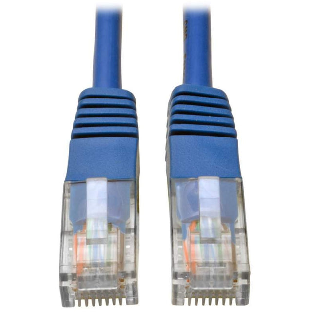 Tripp Lite 3ft Cat5e / Cat5 350MHz Molded Patch Cable RJ45 M/M Blue 3