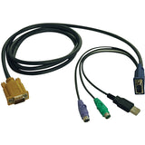 Tripp Lite 6ft USB / PS2 Cable Kit For KVM Switches B020-U08 / U16 & B022-U16
