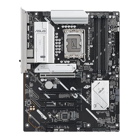 ASUS Prime B860-PLUS WiFi-CSM B860 LGA 1851 ATX Motherboard, Intel Core Ultra Series 2 Ready, Advanced AI, DDR5, PCIe 5.0, HDMI, USB 20Gbps Type-C, 2X M.2, WiFi 6E, 2.5Gb, ACCE Remote IT Management