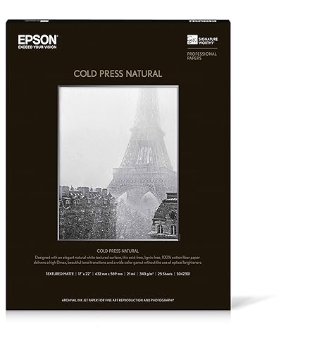 Epson Paper, Cold Press Natural