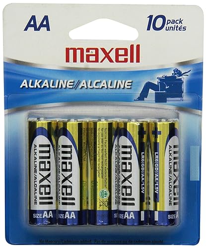 Maxell Alkaline Batteries - AA 10Pk BP