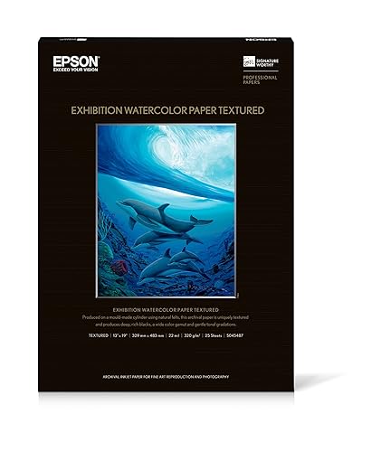 Epson Exhibition Watercolor Paper Textured - S045487