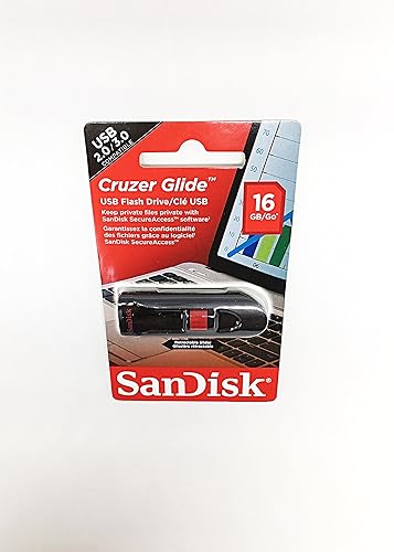 SanDisk Cruzer Glide Usb Flash Drive 16 Gb