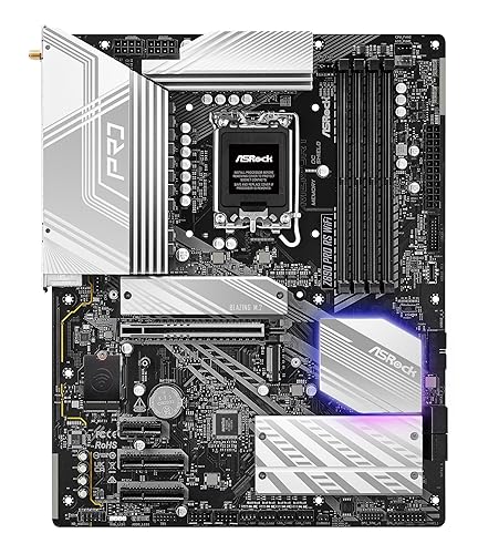 ASRock Z890 Pro RS WiFi 6E Intel Core Ultra LGA1851 RL-ILM ATX Motherboard DDR5 8666 MHz 256 GB Thunderbolt M.2