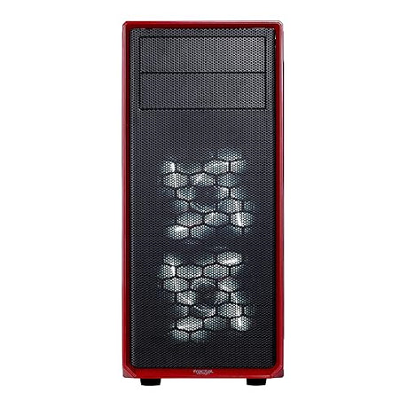 Fractal Design FD-CA-Focus-RD-W Focus G ATX Mid Tower Computer Case Mystic Red