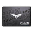 TEAMGROUP T-Force Vulcan Z 256GB SLC Cache 3D NAND TLC 2.5 Inch SATA III Internal Solid State Drive SSD (R/W Speed up to 520/450 MB/s) T253TZ256G0C101 256gb Vulcan Z