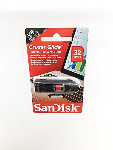 Cruzer Glide - Usb Flash Drive - 32 Gb - Flash Memory