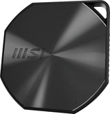 MSI DATAMAG 20Gbps 1TB Portable SSD, 1TB External Solid State Drive, Speeds Up to 1600MB/s, USB-C, Reliable Storage for Gaming, Students, Professionals, Black