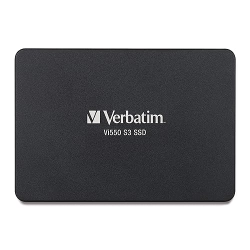 Verbatim 512GB Vi550 SATA III 2.5 Internal SSD, 560 MB/s Maximum Read Transfer Rate, 3 Year Warranty