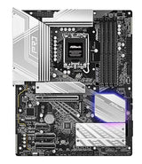 ASRock Intel Core Ultra Z890 Pro RS ATX Motherboard LGA1851 RL-ILM DDR5 8666 MHz 256 GB M.2 PCIe 5.0 Thunderbolt