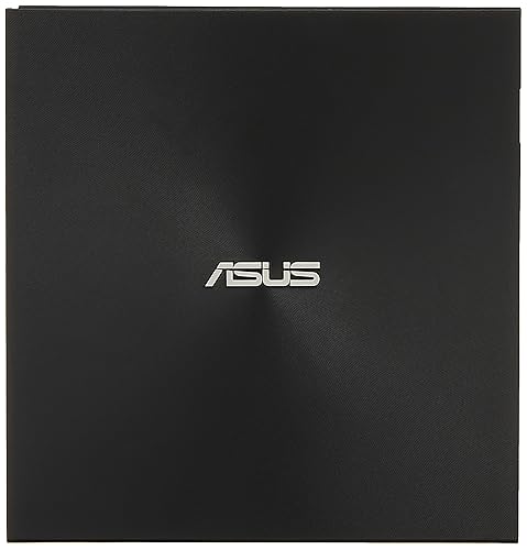 ASUS ZenDrive Ultra Slim USB 2.0 External 8X DVD Optical Drive +/-RW with M-Disc Support for Windows and Mac and Nero BackItUp for Android Devices (SDRW-08U7M-U/BLK/G/AS) ZenDrive Black USB 2.0