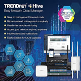 TRENDnet 52-Port Web Smart PoE+ Switch, 48 x Gigabit PoE+ Ports, 4 x Shared Gigabit Ports (RJ-45 or SFP), VLAN, QoS, LACP, IPv6 Support, 740W PoE Power Budget, Lifetime Protection, TPE-5048WS