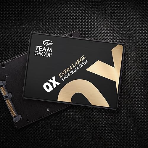TEAMGROUP QX 2TB 3D NAND QLC 2.5 Inch SATA III Internal Solid State Drive SSD R/W Speed up to 560/500 MB/s 690TBW Laptop & PC Desktop T253X7002T0C101 2TB Quantum (QX)