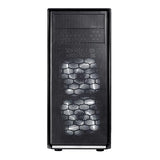 Fractal Design Focus G - Mid Tower Computer Case - ATX - High Airflow - 2X Silent ll Series 120mm White LED Fans Black