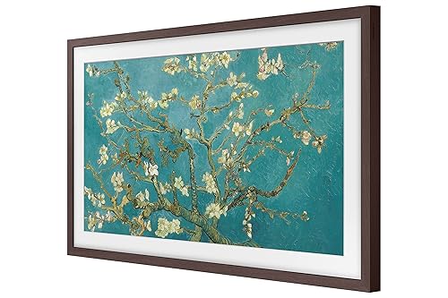 Samsung 32” The Frame TV Customizable Bezel, Magnetic, Quick and Easy Installation, 2023, VG-SCFC32BWBZA, Modern Brown Modern Brown 32-Inch
