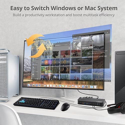 2X1 DP 4K USB 3.0 KVM