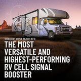 weBoost Drive Reach RV II- Cell Phone Signal Booster kit | Boosts 4G LTE & 5G for All Canadian Carriers - Rodgers, Bell, Telus & More | Made in The U.S. | ISED Approved (Model 654061)