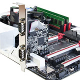 SIIG Legacy and Beyond Series 2 Port (Dual) Serial/RS-232 PCIe Card with 16C550 UART dual serial port