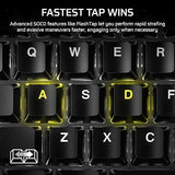 CORSAIR K70 PRO TKL RGB Tenkeyless Mechanical Wired Gaming Keyboard – Pre-Lubed Hall Effect MGX Hyperdrive Adjustable Switches, Simultaneous SOCD and Rapid Trigger, ABS Double-Shot, QWERTY NA – Black