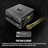 Thermaltake Toughpower GF A3 ATX 3.0 850W 80+ Gold Full Modular SLI/Crossfile Ready Power Supply; PCIe Gen.5 450W 12VHPWR Connector Included; PS-TPD-0850FNFAGU-L; 10 Year Warranty