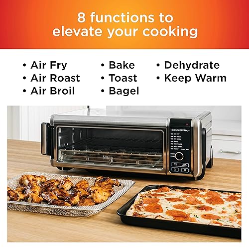 Ninja Foodi 8 in 1 Digital Air Fry Oven Large Toaster Oven Flip