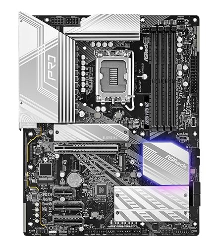 ASRock Intel Core Ultra Z890 Pro RS ATX Motherboard LGA1851 RL-ILM DDR5 8666 MHz 256 GB M.2 PCIe 5.0 Thunderbolt