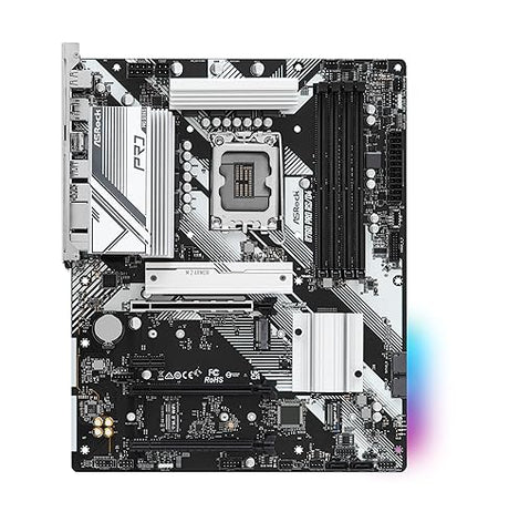 ASRock B760 Pro RS/D4 Motherboard, Compatible with Intel 12th and 13th Generation CPU (LGA1700), B760 Chipset, DDR4 ATX Motherboard
