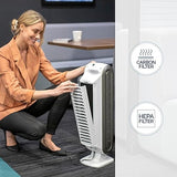 Fellowes AeraMax 100/DX5 Air Purifier for Mold, Odors, Dust, Smoke, Allergens and Germs with True HEPA Filter and 4-Stage Purification, Small Room 100-200 sq. ft., White White Air Purifier