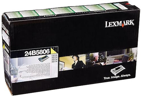 LEXMARK YLW HIGH Yield RET PROG Toner CART CS736-24B5806